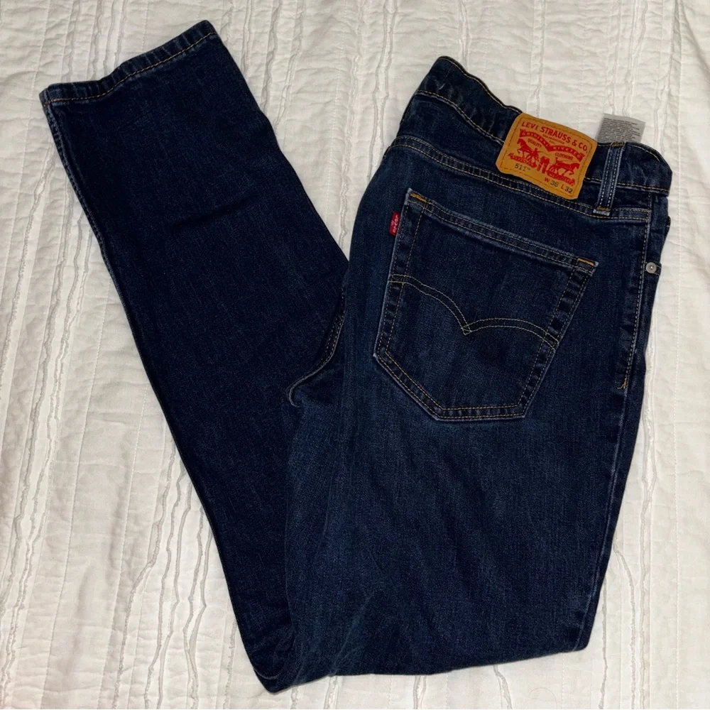 Levi’s 505 men’s 30 6X 30 dark wash jeans